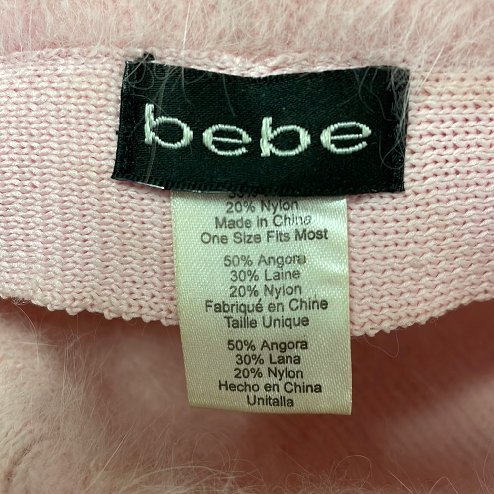 Bebe angora blend hat - Picture 6 of 6